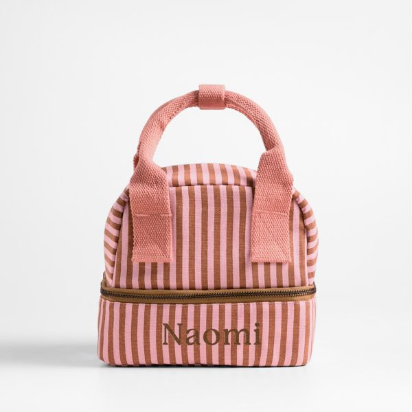 Pathfinder Sunset Stripe Dual Compartment Soft Insulated Kids Lunch Box