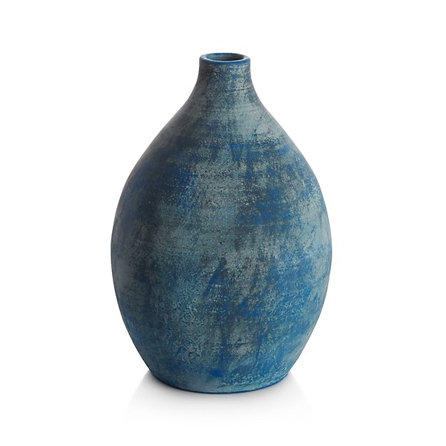 Patina Short Vase | Crate and Barrel