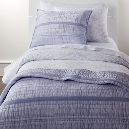 Organic Pattern Play Lavender Duvet Cover Crate And Barrel
