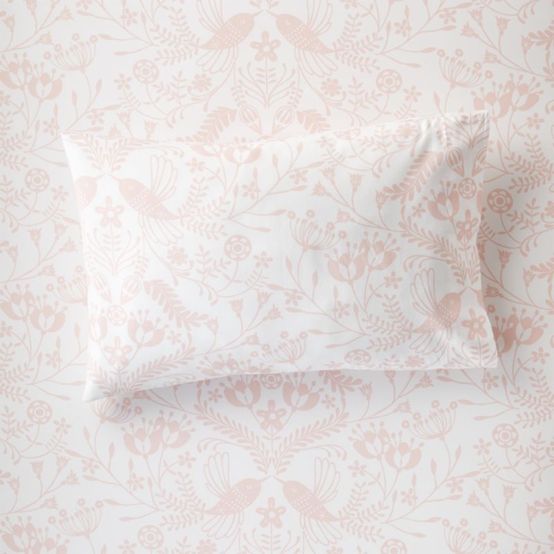 Organic Pattern Play Pink Floral Toddler Pillowcase Reviews