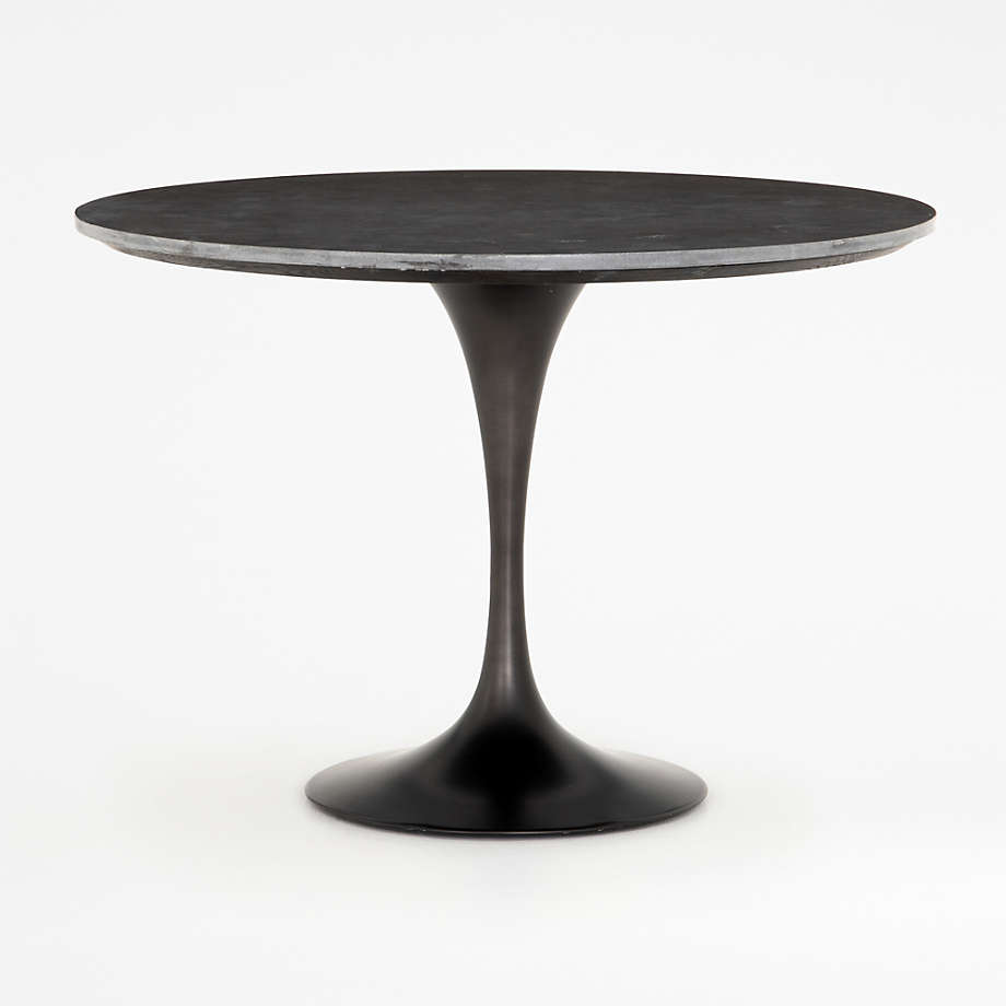 Penn Bluestone 42" Pedestal Base Dining Table Crate and Barrel Canada