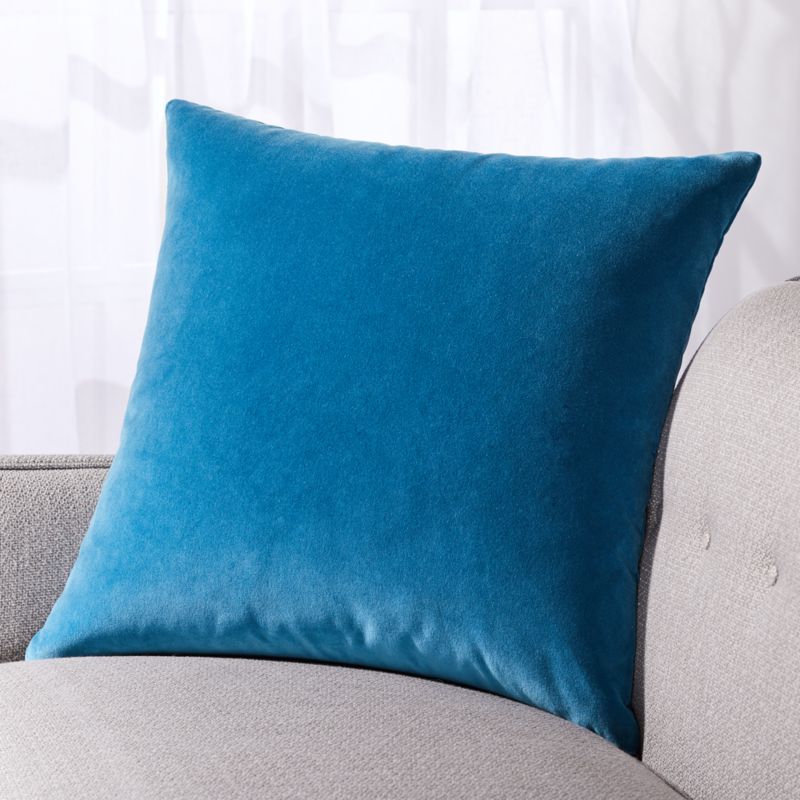blue pillows