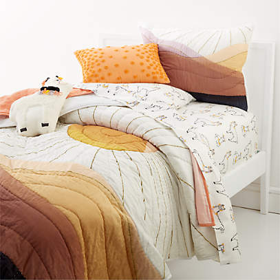 Peruvian Travel Organic Twin Sunrise Quilt Reviews Crate And Barrel Peruvian Travel Organic Twin Sunrise, Crate And Barrel Bedding Reviews