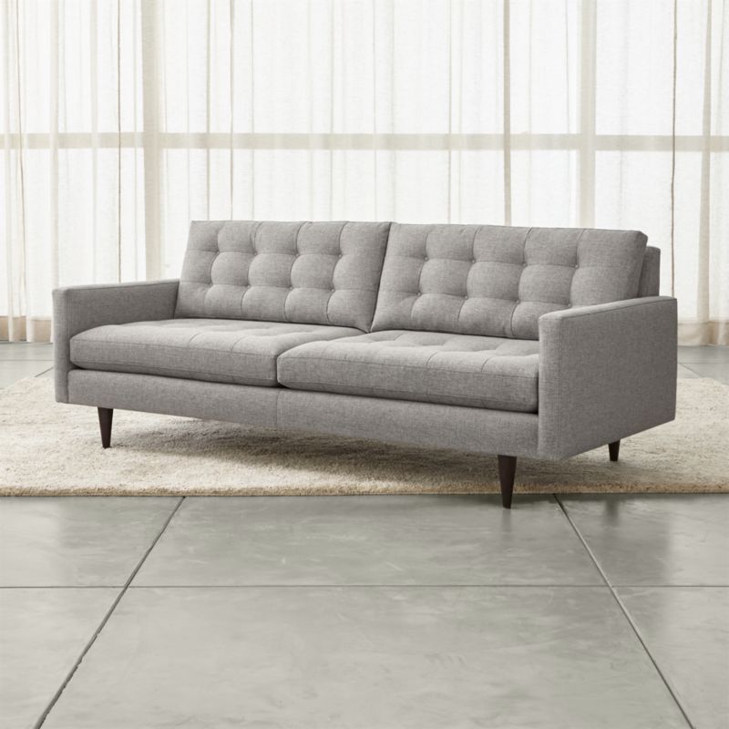 Petrie MidCentury Sofa   Reviews  Crate and Barrel