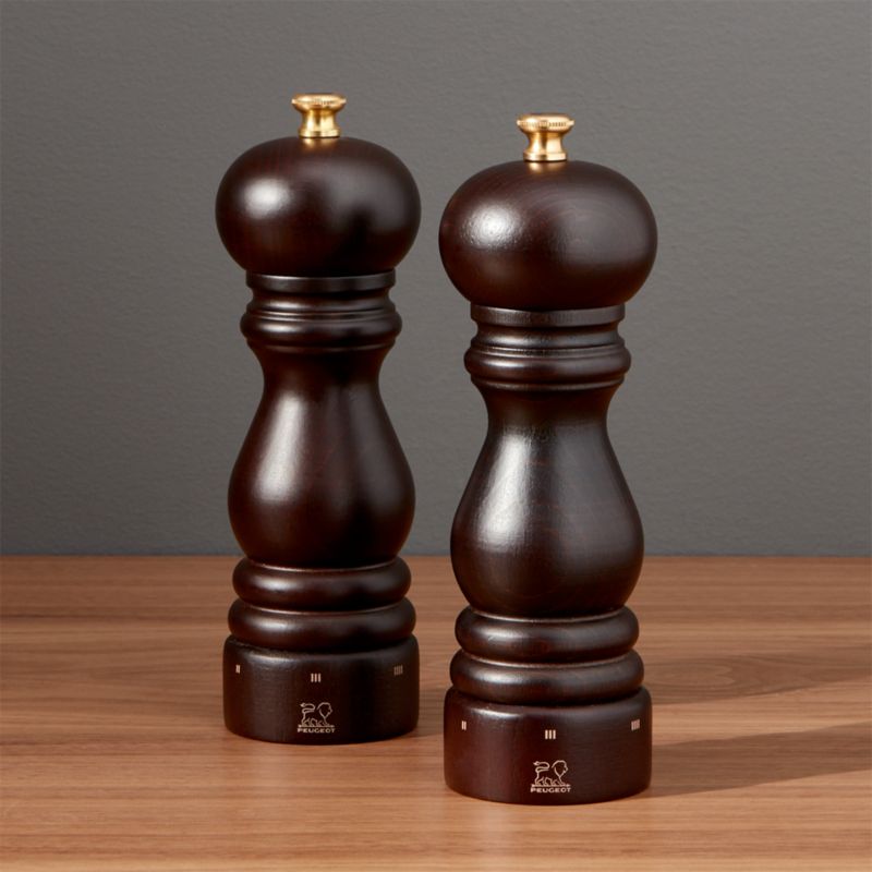 Peugeot Paris Salt and Pepper Mills Crate and Barrel