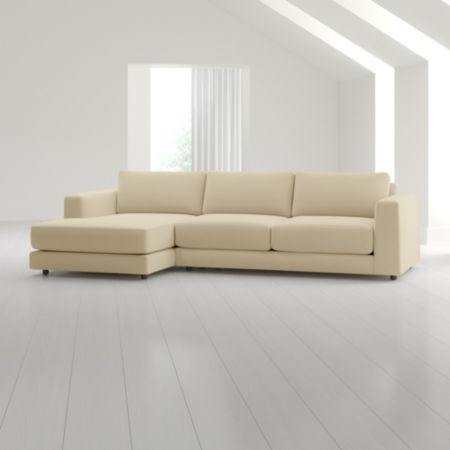 Peyton 2 Piece Sectional Crate And Barrel