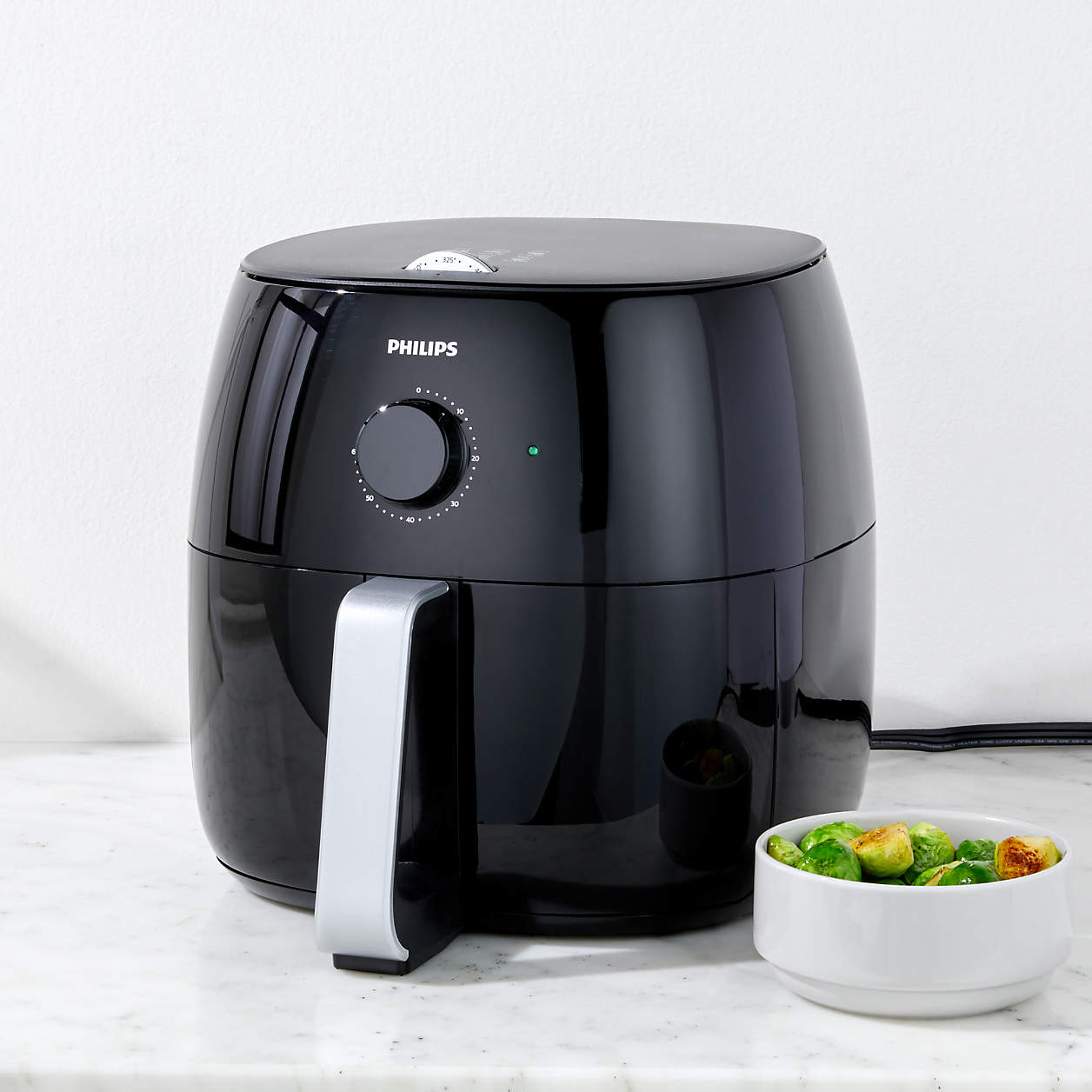 Philips Twin Turbo Star XXL Black Airfryer + Reviews Crate and Barrel