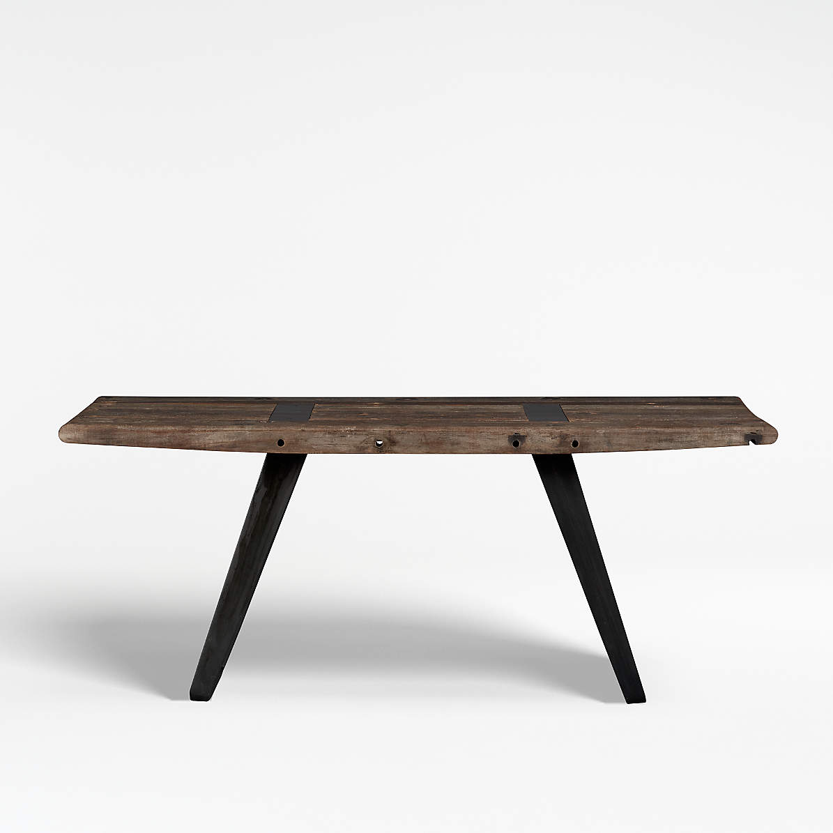 Phoenix Rustic Work Table 72 Reviews Crate And Barrel