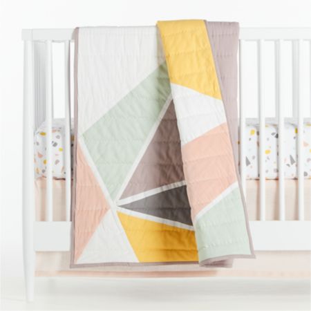 Terrazzo Baby Bedding Crate And Barrel