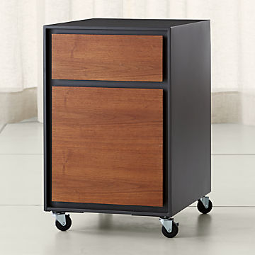 2 Drawer File Cabinets Crate And Barrel