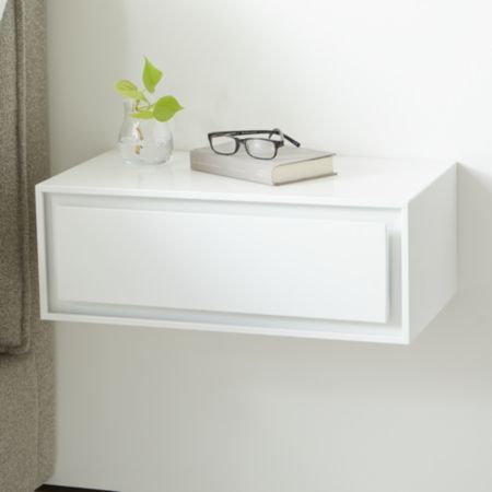 Pilsen Salt Floating Nightstand Reviews Crate And Barrel Canada