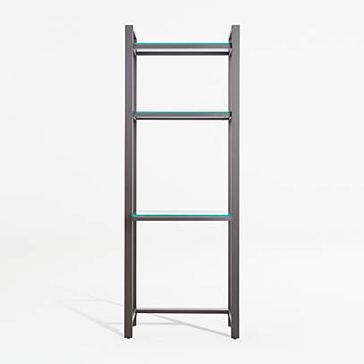 Crate and Barrel Pilsen Graphite Desk chair not included