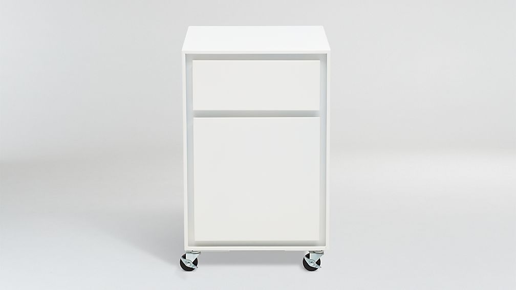 Shop Pilsen Salt Two Drawer File Cabinet from Crate and Barrel on Openhaus