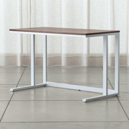 Pilsen Salt Desk With Walnut Top Reviews Crate And Barrel