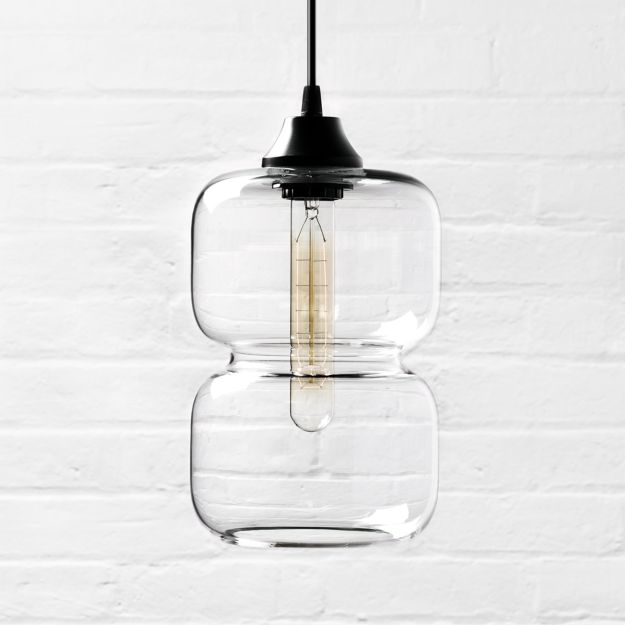 Hand Blown Glass Pendant Light 