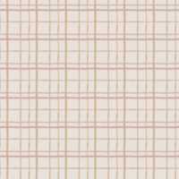Chasing Paper Plaid Mauve Peel and Stick 8"x10" Wallpaper Swatch
