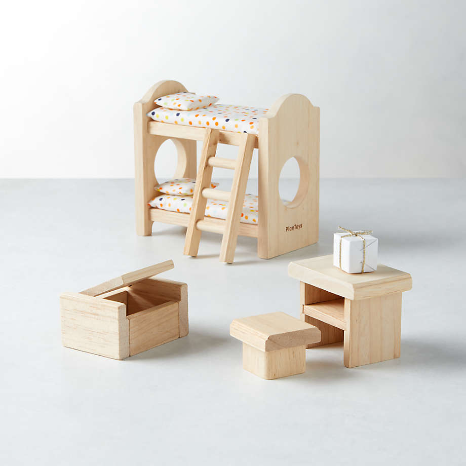 plan toys wooden dollhouse furniture