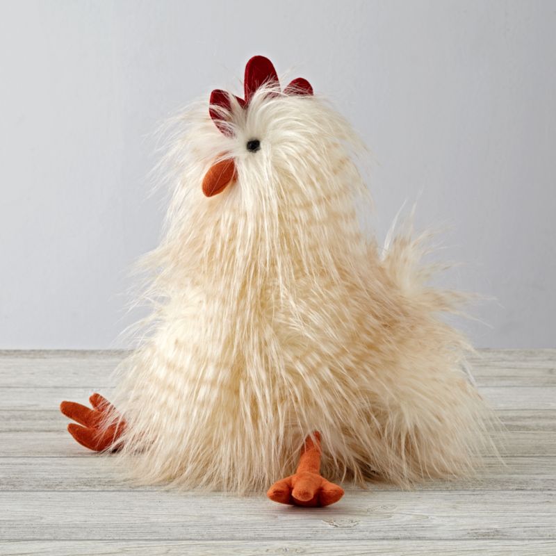 bin chicken plush toy