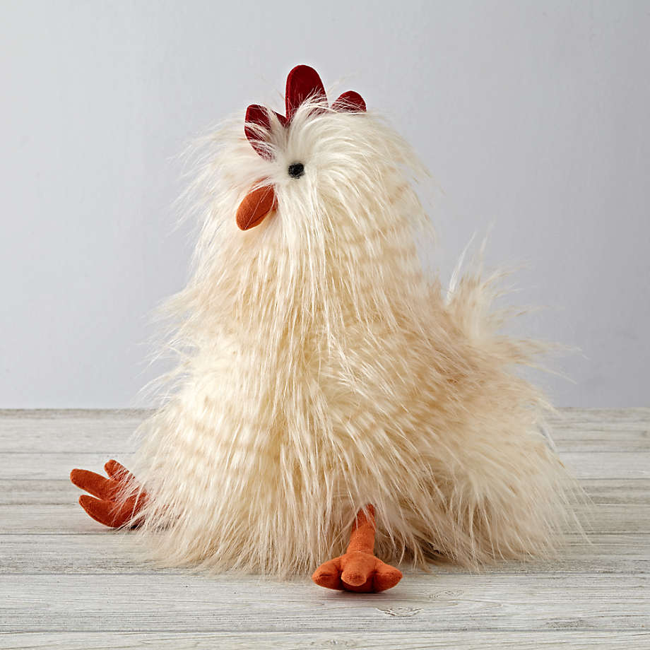 yellow chicken stuffed animal