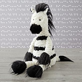 jellycat zebra stuffed animal