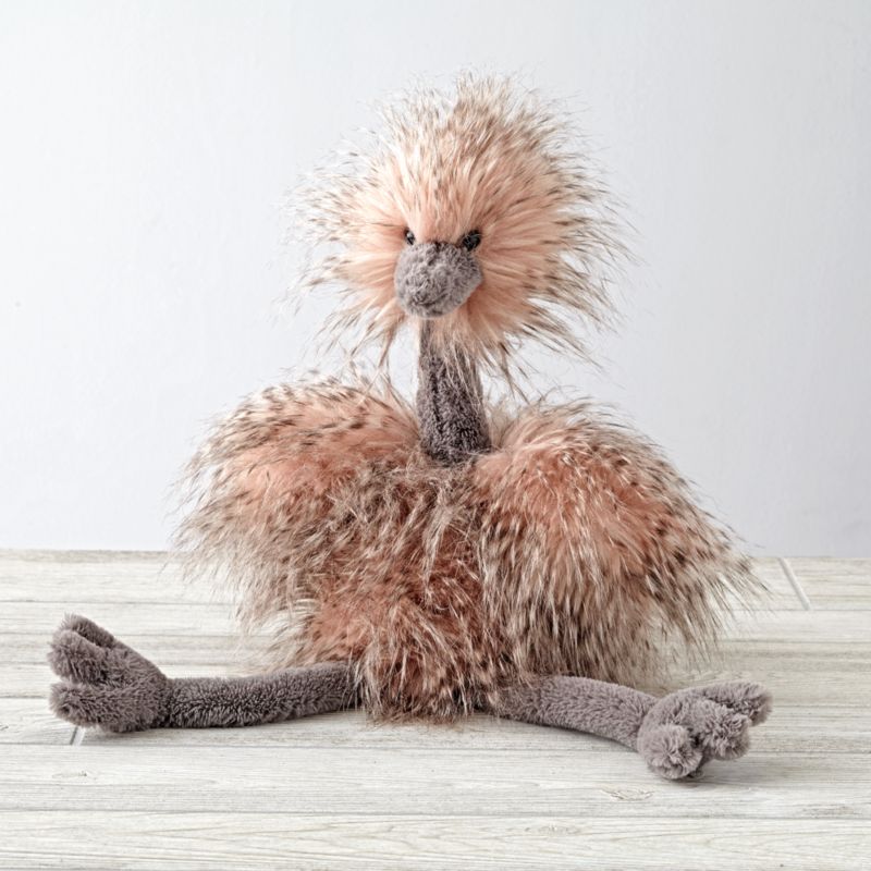 stuffed ostrich