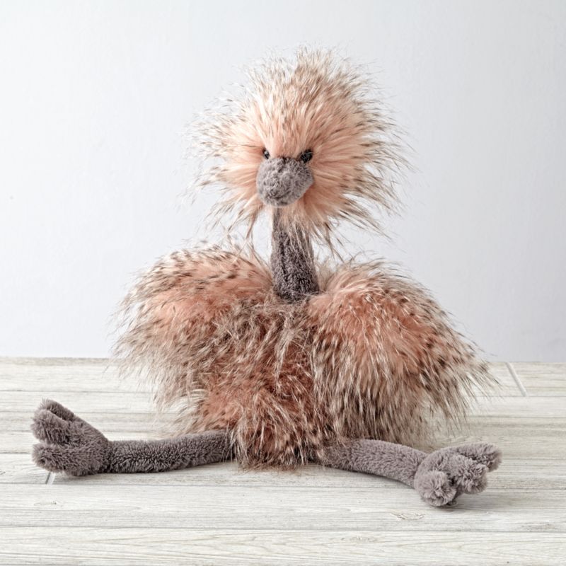 jellycat ostrich pink