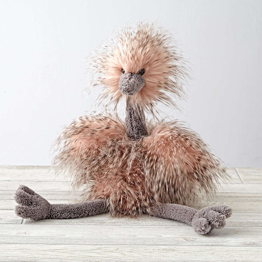 jellycat ostrich stuffed animal