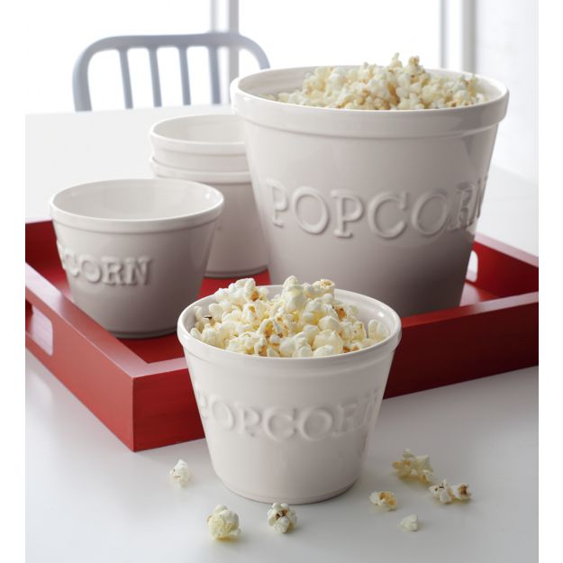 Popcorn Bowls Crate and Barrel