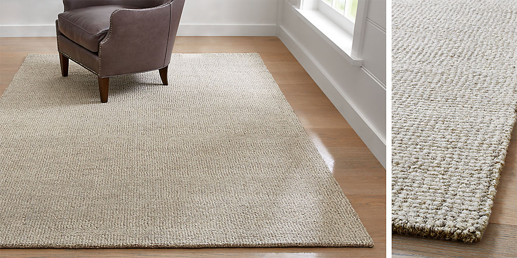 Popcorn Wool-Blend Rugs