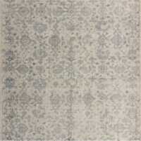 Positano Performance Traditional Blue Handknotted Rug Swatch 12"x18"