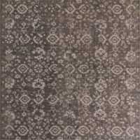 Positano Performance Traditional Grey Handknotted Rug Swatch 12"x18"