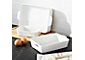 White Potluck Baking Dishes Set of Three