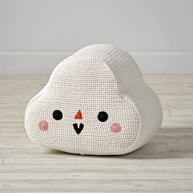 Cloud Pouf in Clearance Kids Furniture + Reviews Crate and Barrel