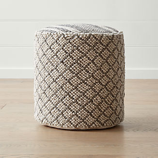 Prado 18" Round Pouf