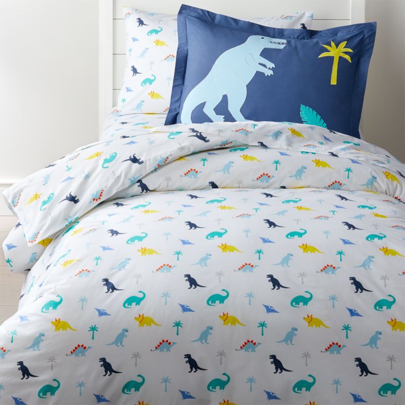 dinosaur cotton sheets