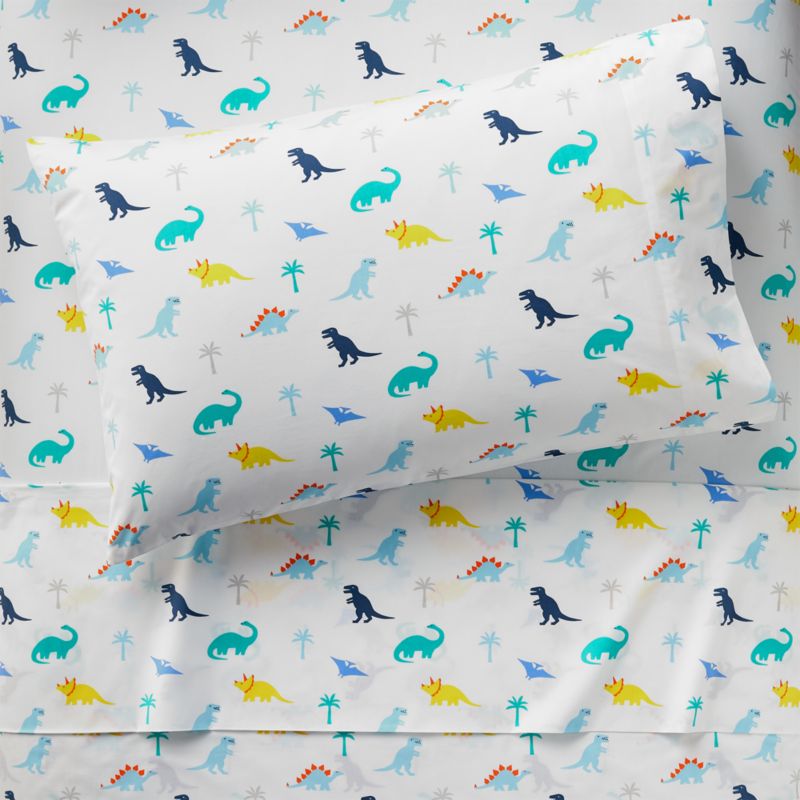 dinosaur sheet set twin