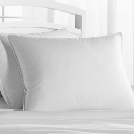 Premium Down Medium Standard Pillow Reviews Crate And Barrel