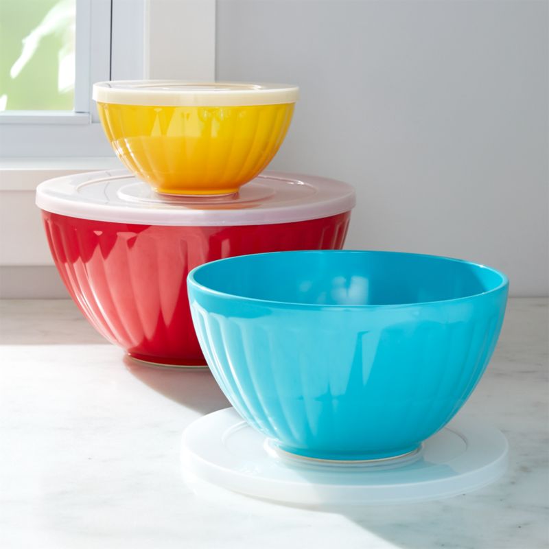 Prep & Store Bowls, Set of 3 + Reviews | Crate and Barrel