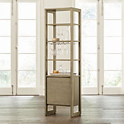 Bar Carts And Cabinets Home Bar Storage Crate And Barrel Canada