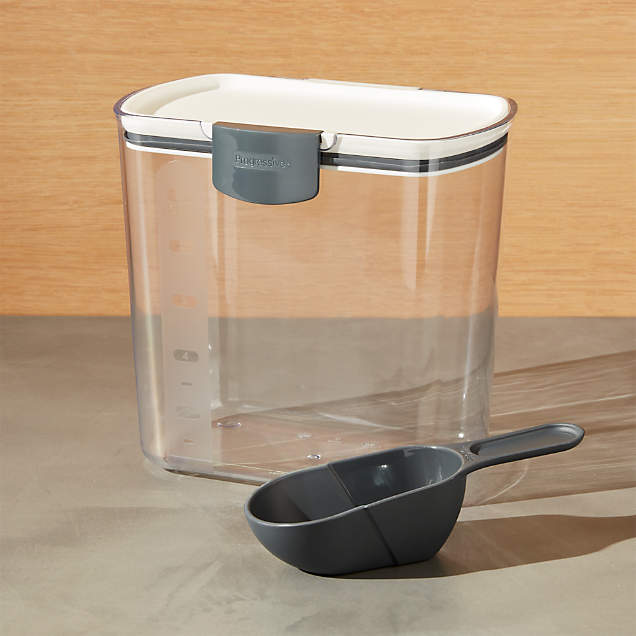 Progressive ProKeeper 4Qt. Flour Storage Container + Reviews Crate