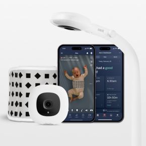 Image of Nanit Pro Smart HD Split Screen Baby Monitor with Floor Stand