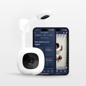 Image of Nanit Pro Smart HD Split Screen Baby Monitor with Wall Mount
