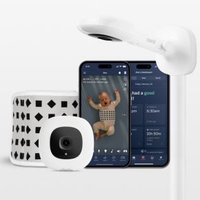 Image of Nanit Pro Smart HD Split Screen Baby Monitor with Wall Mount