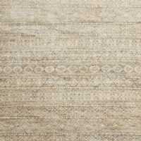 Provence Jute and Wool Hand-Knotted Grey Rug Swatch 12"x18"