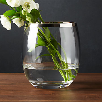 Simple Desktop Decoration Small Vase Transparent Art Big Glass