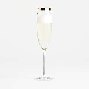 square top champagne glasses