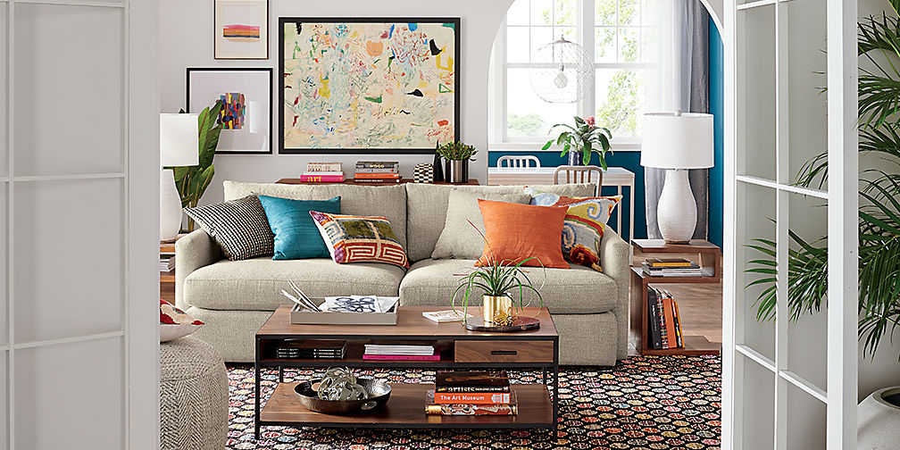 Living Room Inspiration & Ideas Crate and Barrel