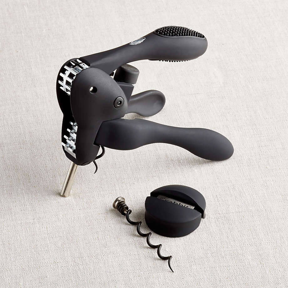 Rabbit Wine Opener + Reviews Crate and Barrel