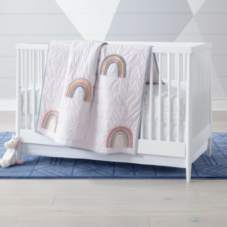 Lucky Rainbow Crib Bedding Crate And Barrel Canada