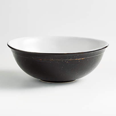 large serving bowl with lid